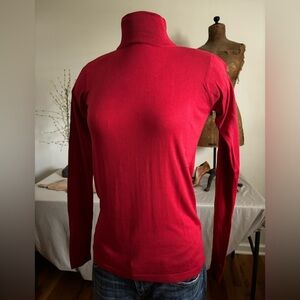 Austin Reed Bold Red Turtleneck Sweater